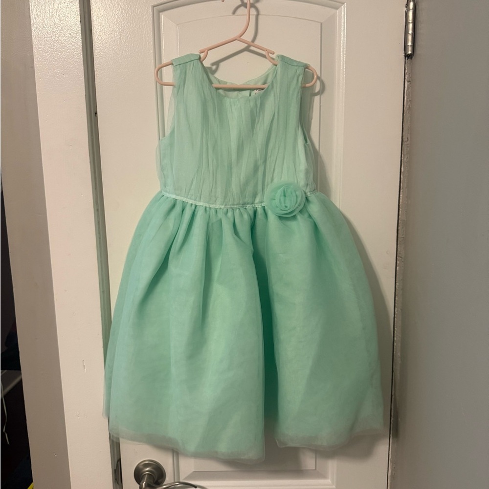 ✨ Janie and Jack Girls Mint Green Tulle Dress | Size 6